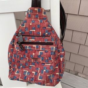 Longaberger Sling bag/ backpack Purse